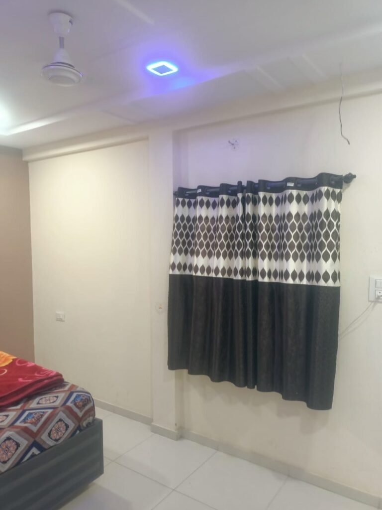 Comfortable, clean room at Shiv Homestay, Madhapar, Bhuj-Kutch