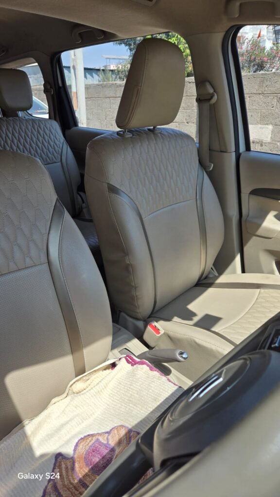 Passenger seat and cabin of the rental car