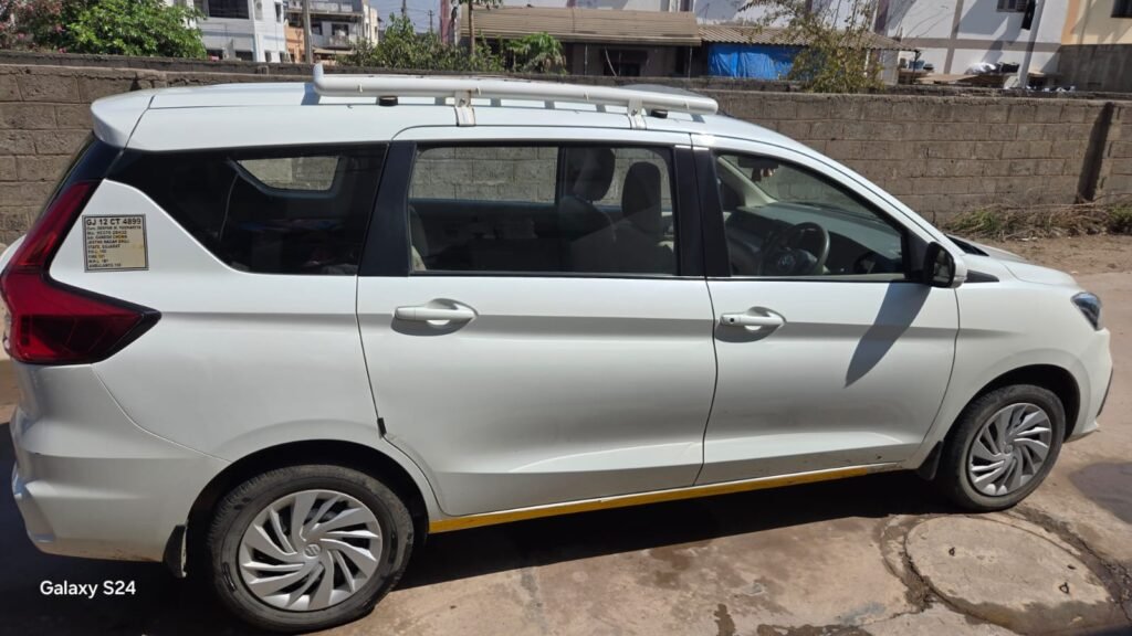 Clean, comfortable car available for rental with Ashapura Tour & Travels in Bhuj