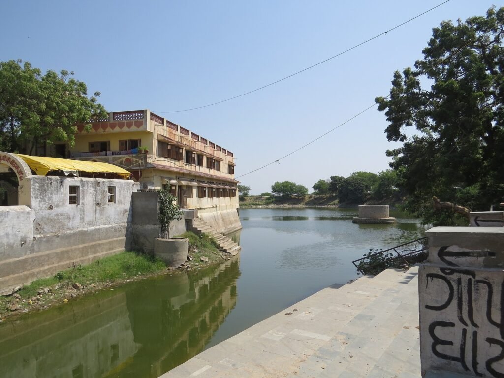 Gopi Talav, the sacred lake near Dwarka